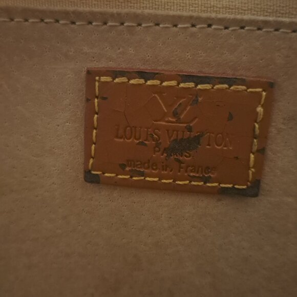 Dark Brown Louis Vuitton Handbag- Vintage Alma Monogram Canvas MM - Picture 3 of 9